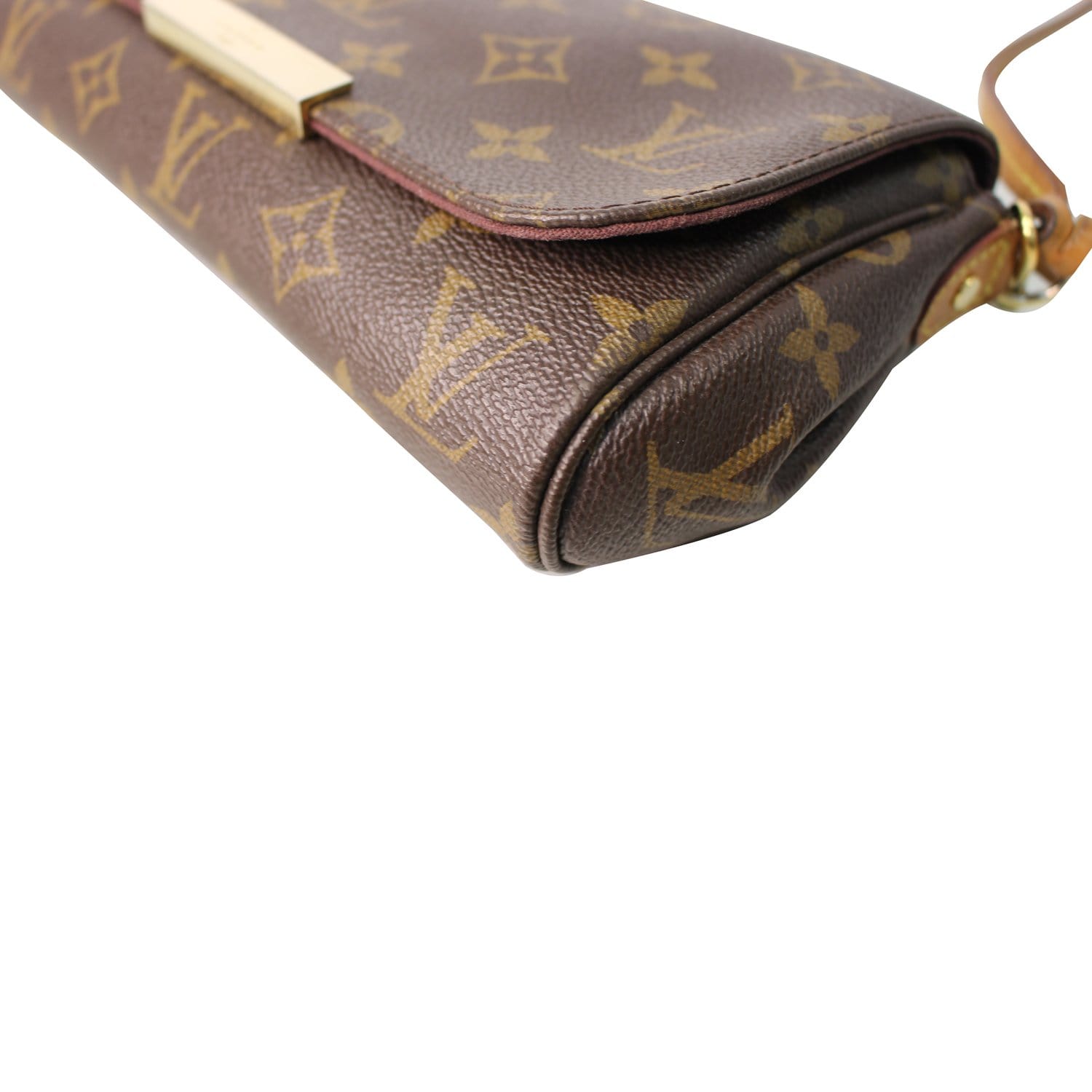 Favorite leather crossbody bag Louis Vuitton Brown in Leather