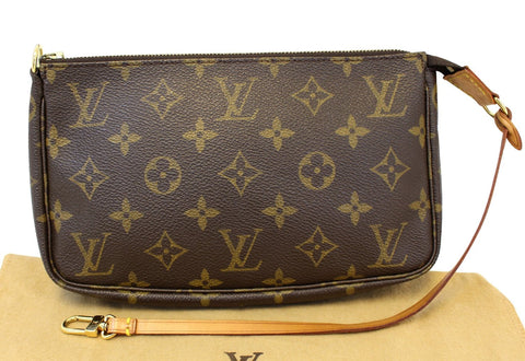 LOUIS VUITTON Monogram Canvas Pochette Accessoires Pouch