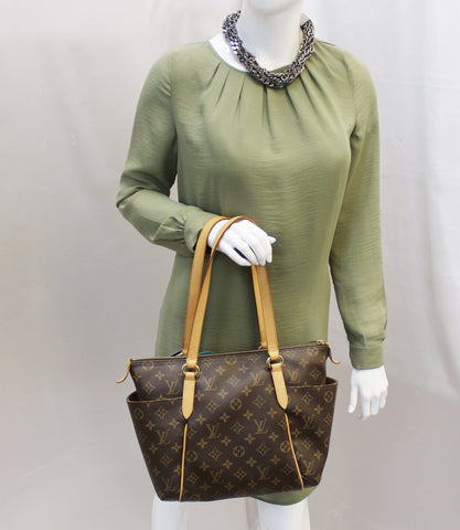 LOUIS VUITTON Monogram Canvas Totally PM Shoulder Tote Bag