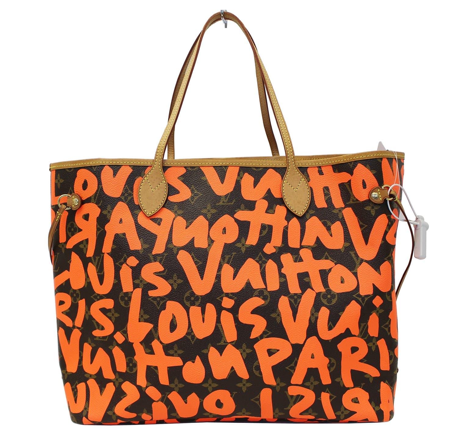Louis Vuitton 2009 Steven Sprouse Orange Graffiti Neverfull · INTO