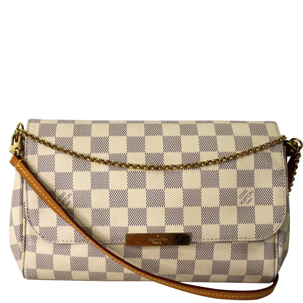 Louis Vuitton Favorite MM Damier Azur Crossbody Bag