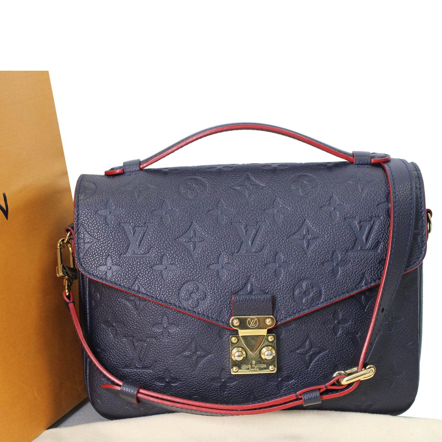 Louis Vuitton Monogram Empreinte Pochette Félicie - Blue Crossbody Bags,  Handbags - LOU800330