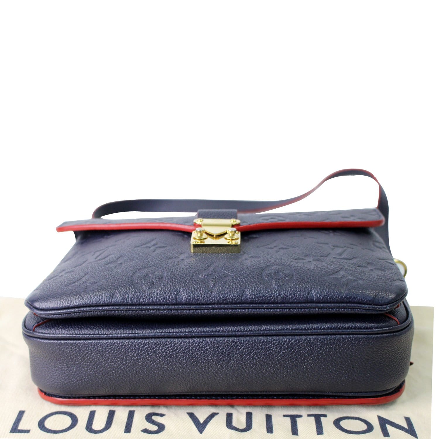 Louis Vuitton Monogram Empreinte Félicie Pochette - Blue Crossbody