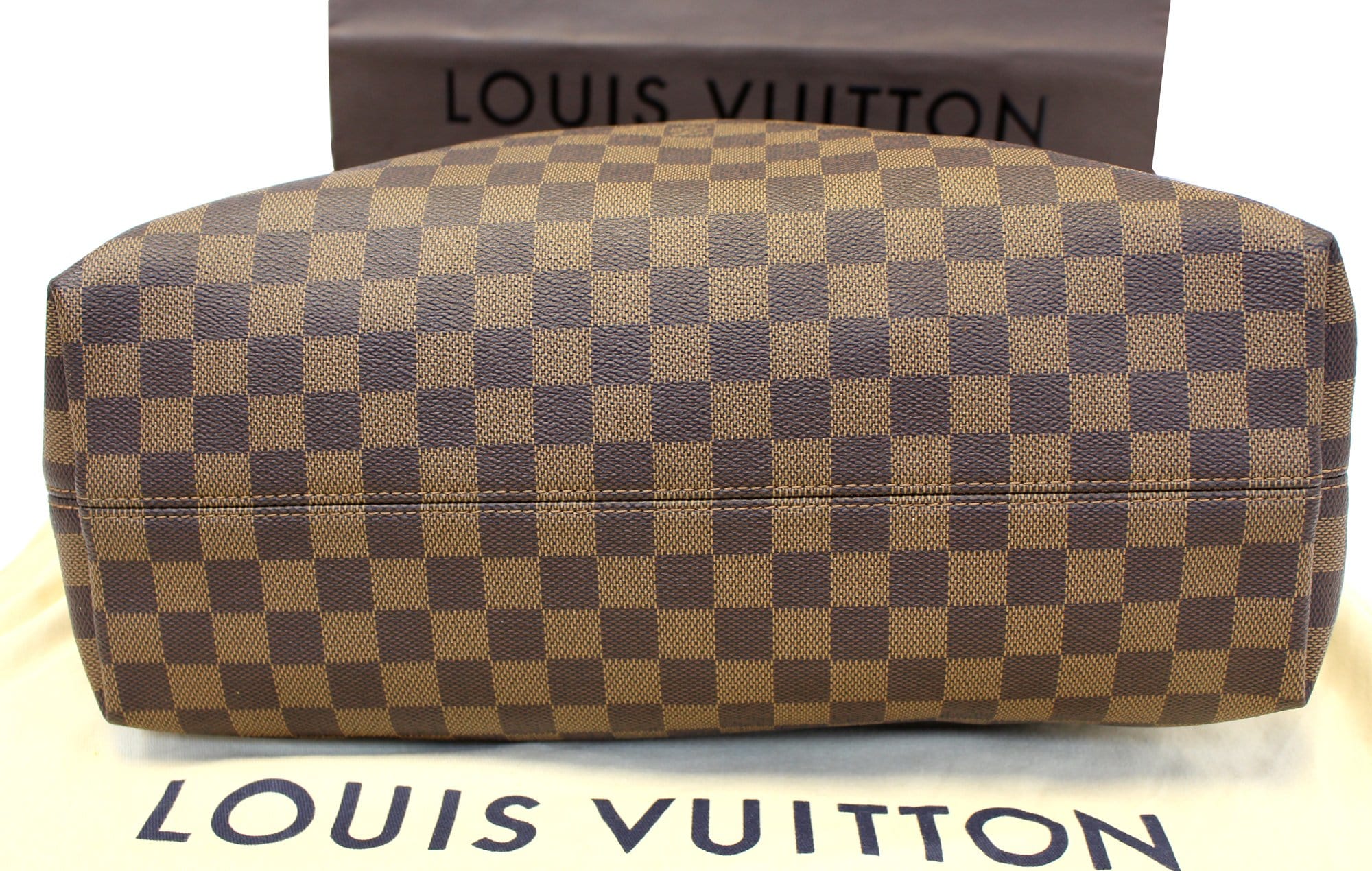 Buy Louis Vuitton Damier Ebene Graceful MM Tote Handbag Article