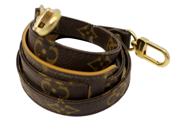 LOUIS VUITTON Monogram Canvas Brown Shoulder Strap