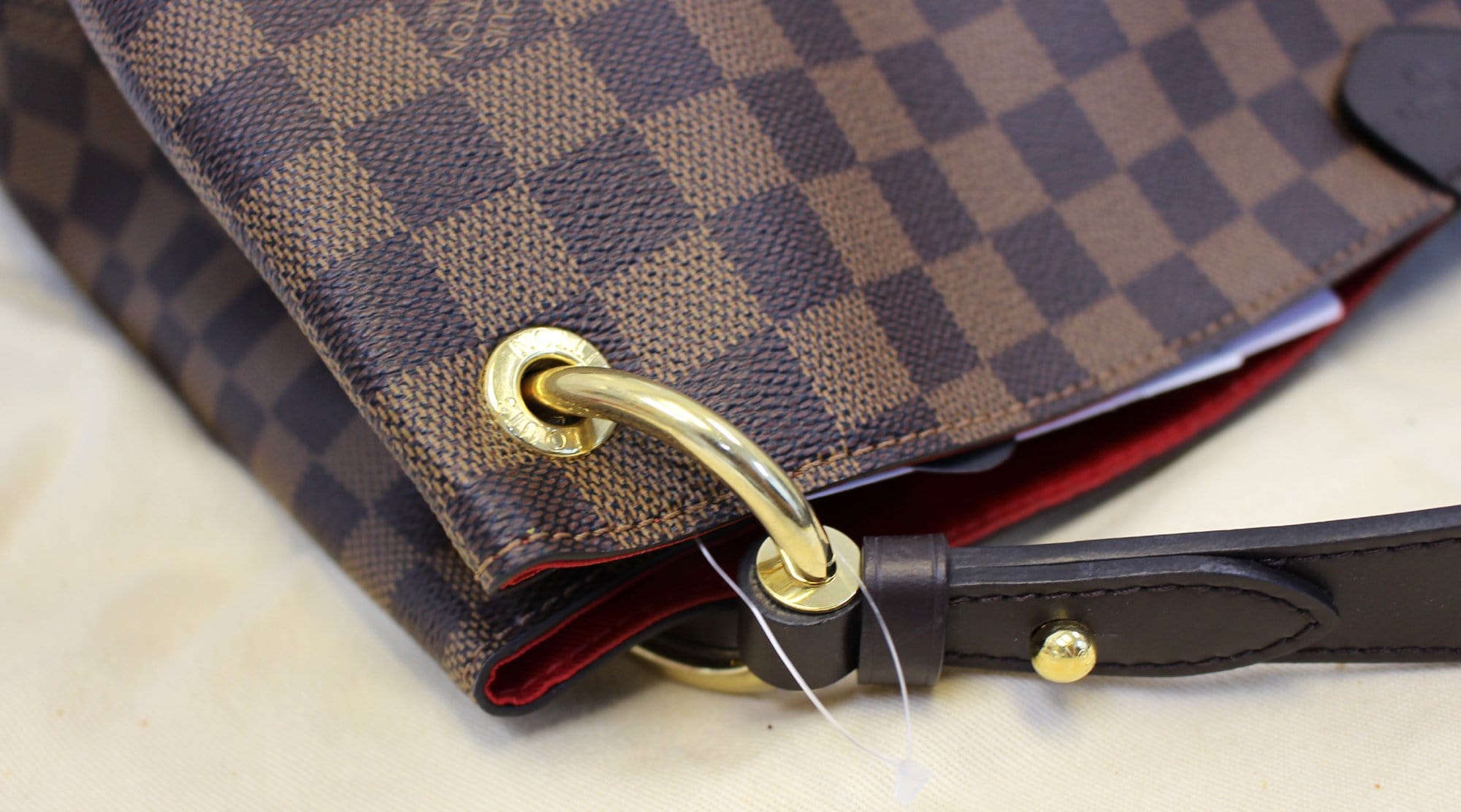 Louis Vuitton Damier Ebene Coated Canvas Graceful MM Gold Hardware, 2021  Available For Immediate Sale At Sotheby's