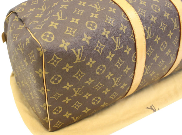 LOUIS VUITTON Monogram Canvas Keepall 50 Travel Bag