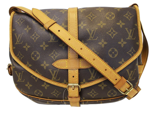 LOUIS VUITTON Monogram Canvas Saumur 30 Shoulder Bag