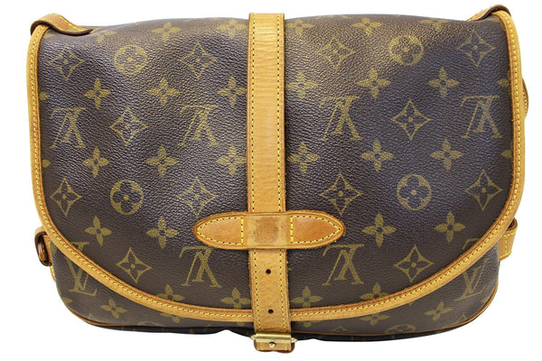 LOUIS VUITTON Monogram Canvas Saumur 30 Shoulder Bag