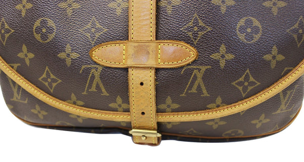 LOUIS VUITTON Monogram Canvas Saumur 30 Shoulder Bag