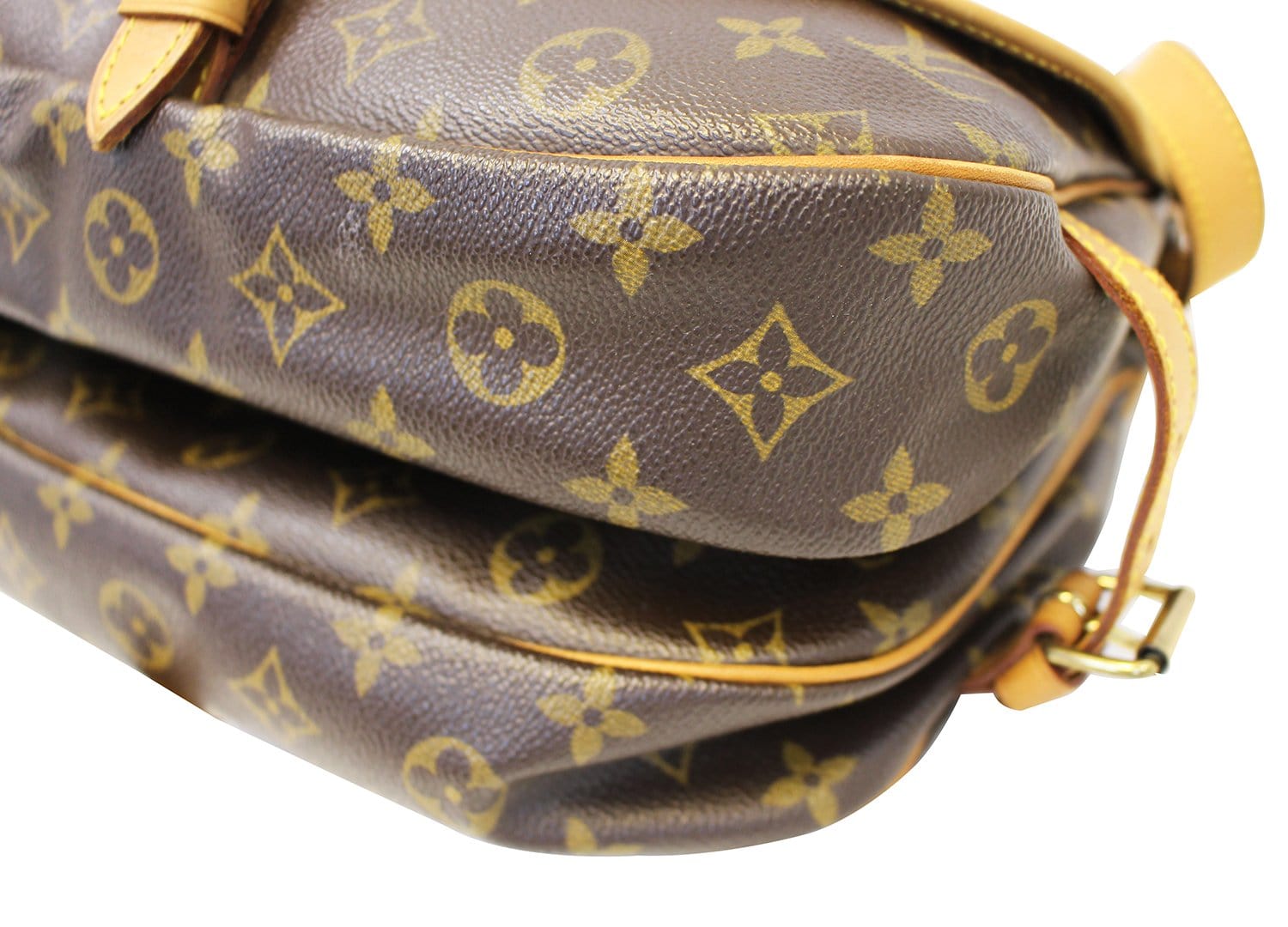 Louis Vuitton Saumur BB Monogram LV Leather Shoulder Bag - Wornright  Authenticated Shopping