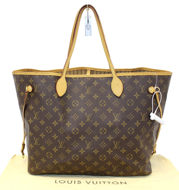 LOUIS VUITTON Monogram Canvas Neverfull GM Shoulder Bag