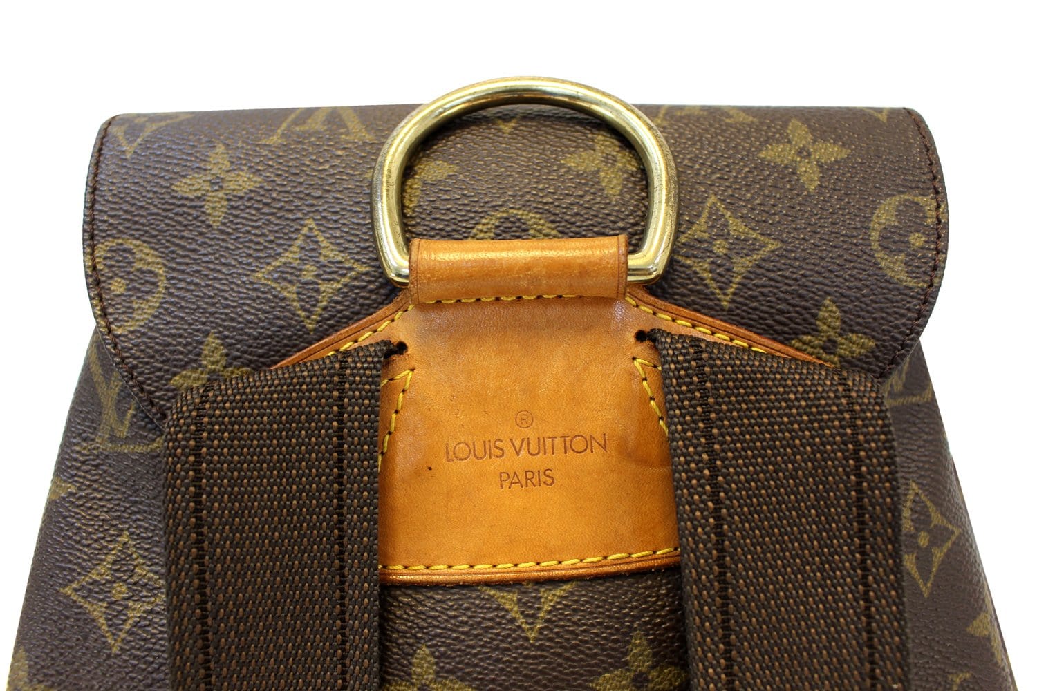 LOUIS VUITTON Women's Backpack Leather in Orange