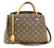 LOUIS VUITTON Monogram Canvas Montaigne MM Shoulder Bag