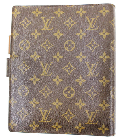 LOUIS VUITTON Monogram Canvas Brown Agenda GM Day