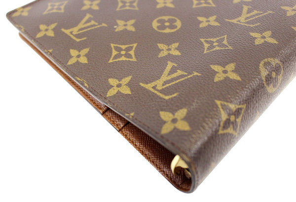 LOUIS VUITTON Monogram Canvas Brown Agenda GM Day