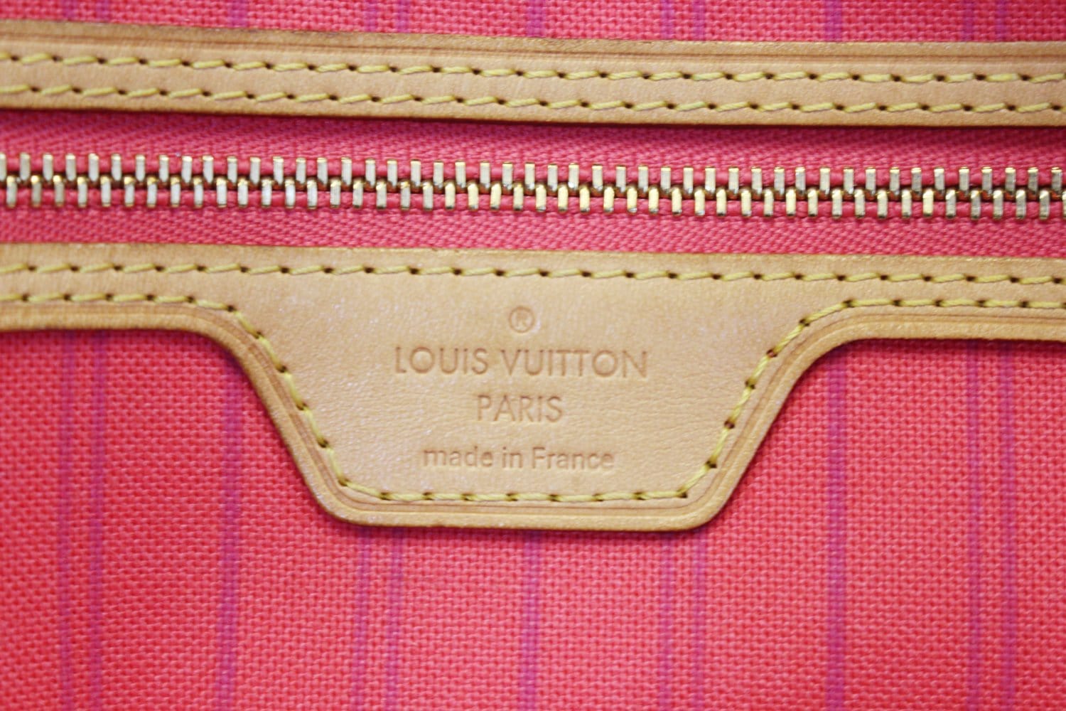 LOUIS VUITTON Damier Azur Delightful MM Pink 1215549