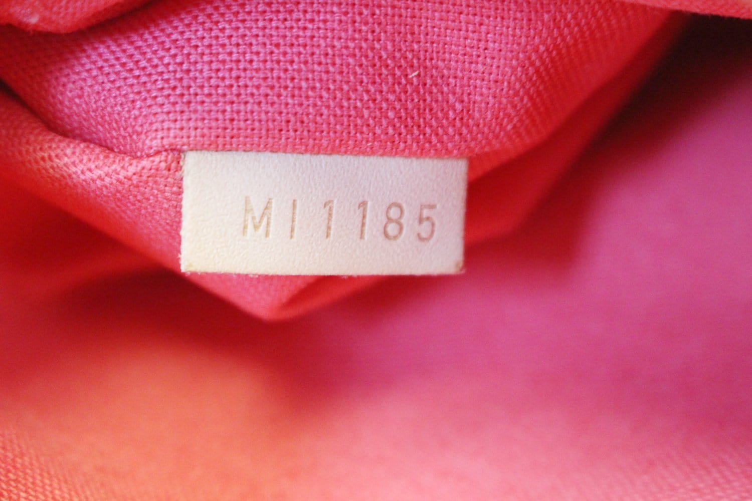 LOUIS VUITTON Delightful MM NM Damier Azur Pink Hobo Shoulder Bag