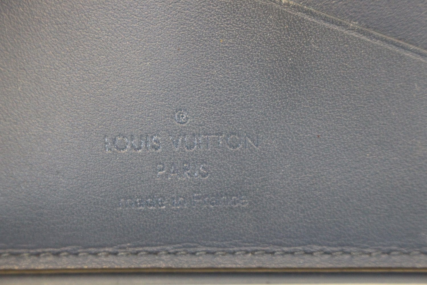 Portefeuille Louis Vuitton Organizer en toile damier gris Graphite