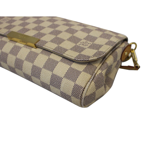 LOUIS VUITTON Favorite MM Damier Azur Shoulder Crossbody Bag-US