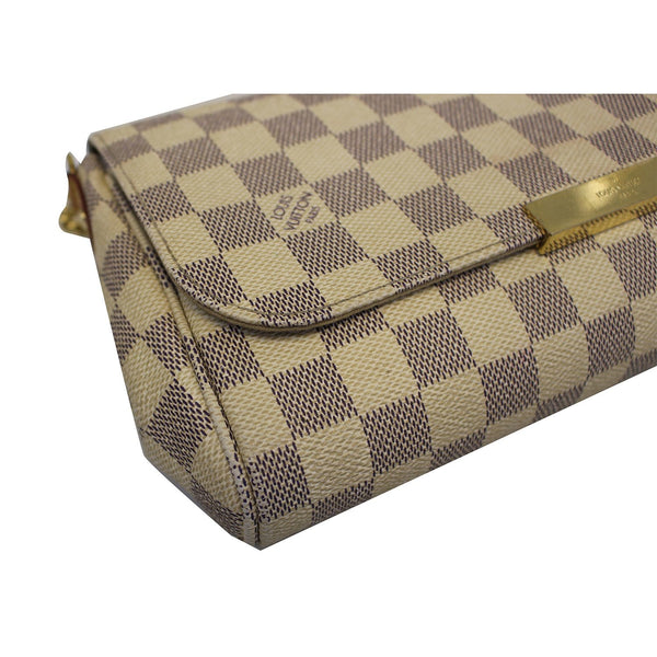 LOUIS VUITTON Favorite MM Damier Azur Shoulder Crossbody Bag-US