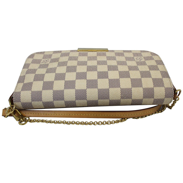 LOUIS VUITTON Favorite MM Damier Azur Shoulder Crossbody Bag-US