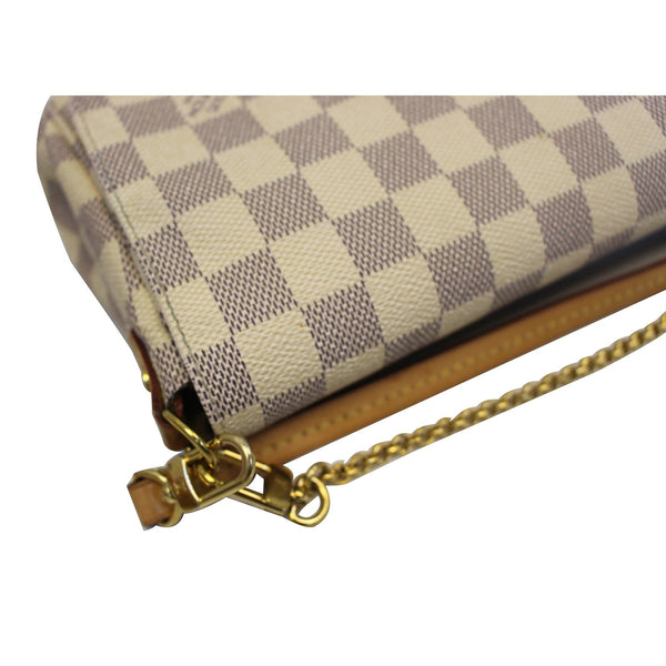 LOUIS VUITTON Favorite MM Damier Azur Shoulder Crossbody Bag-US