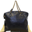 LOUIS VUITTON Lockit Black Cuir Boudoir Leather Chain Shoulder Bag