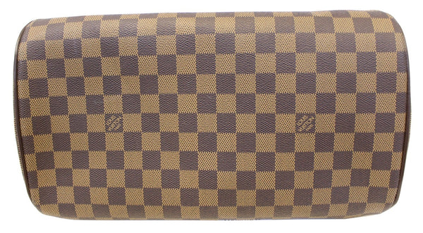 LOUIS VUITTON Damier Ebene Ribera MM Brown Satchel Bag