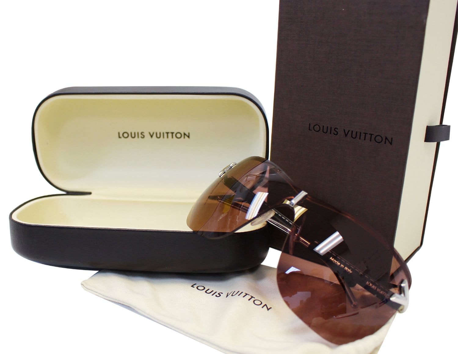 Louis Vuitton Elvira Sunglasses New in Box LV78 - Bags of