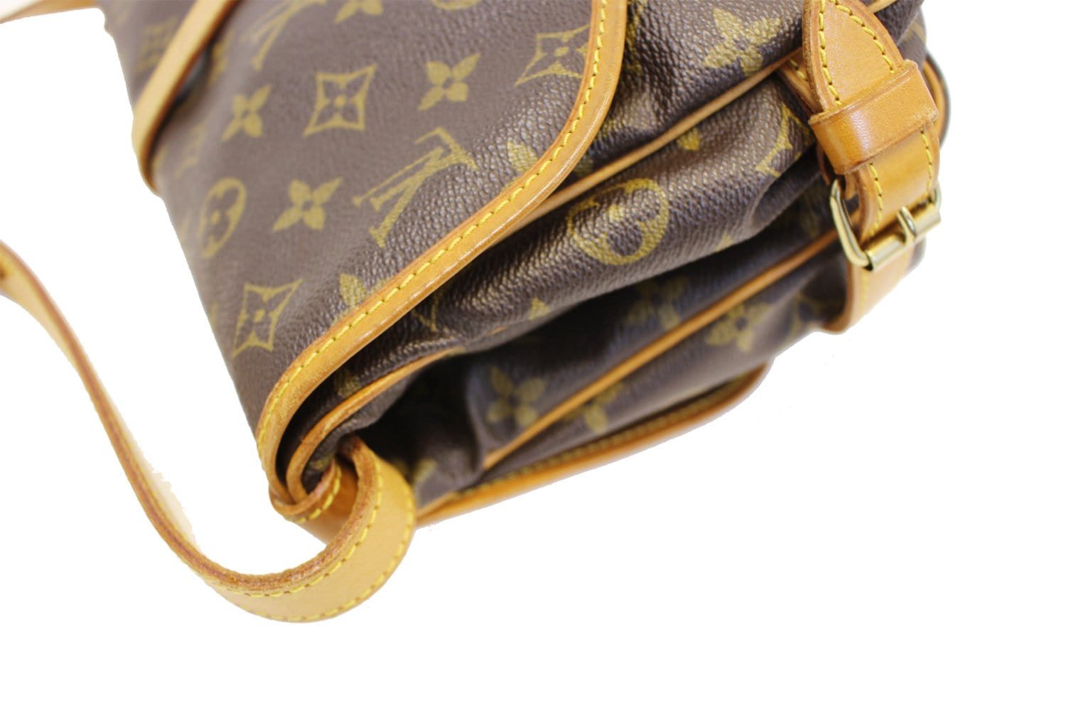 Louis Vuitton Perforated Monogram Canvas and Leather Saumur 30