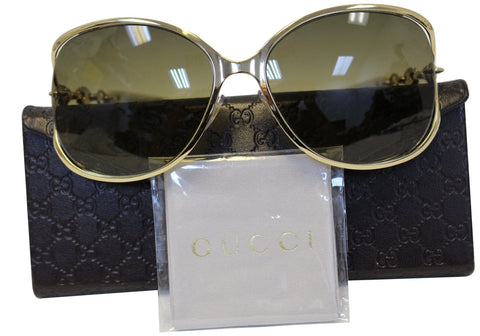 GUCCI Women's GG 4250/N/S Gold/Brown Gradient Sunglasses 