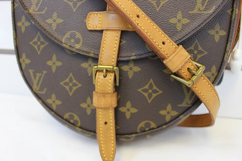 LOUIS VUITTON Monogram Canvas Brown Chantilly MM Bag