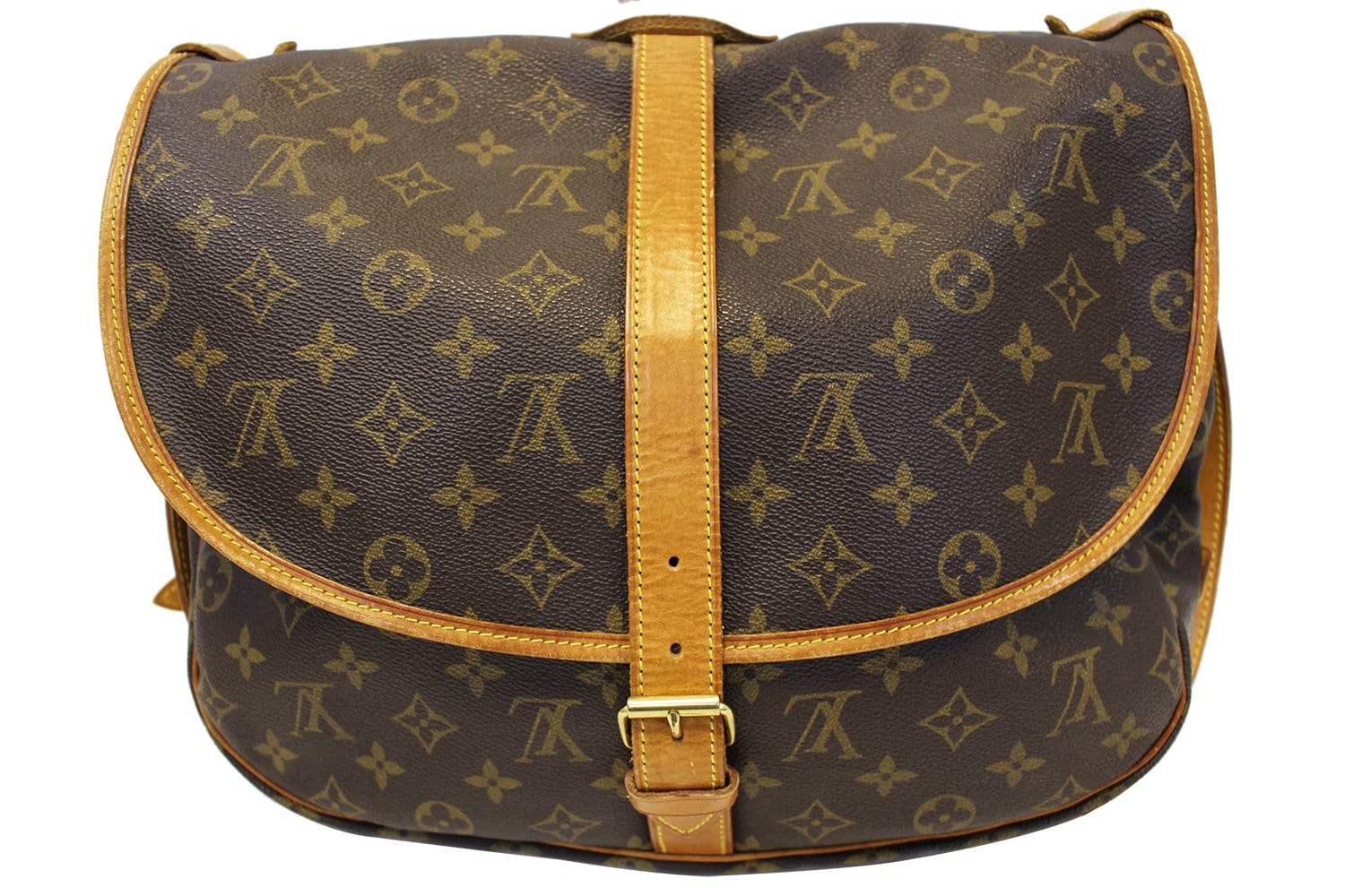 Louis Vuitton, Bags, Louis Vuitton Monogram Boulogne 35 Shoulder Bag M526  Lv Auth Pt4721