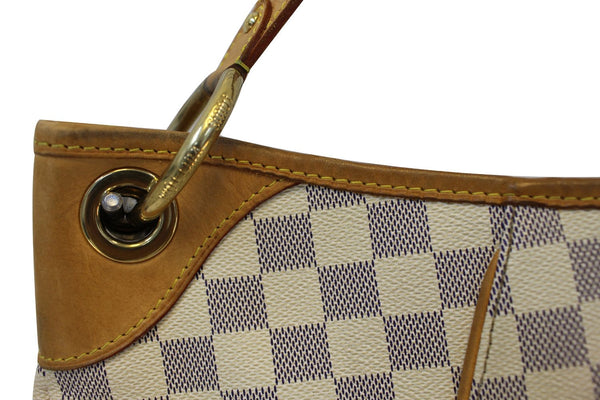 LOUIS VUITTON Damier Azur Galliera GM Satchel Bag