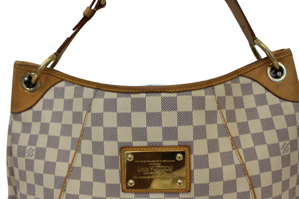 LOUIS VUITTON Damier Azur Galliera GM Satchel Bag