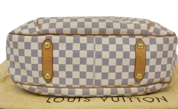 LOUIS VUITTON Damier Azur Galliera GM Satchel Bag