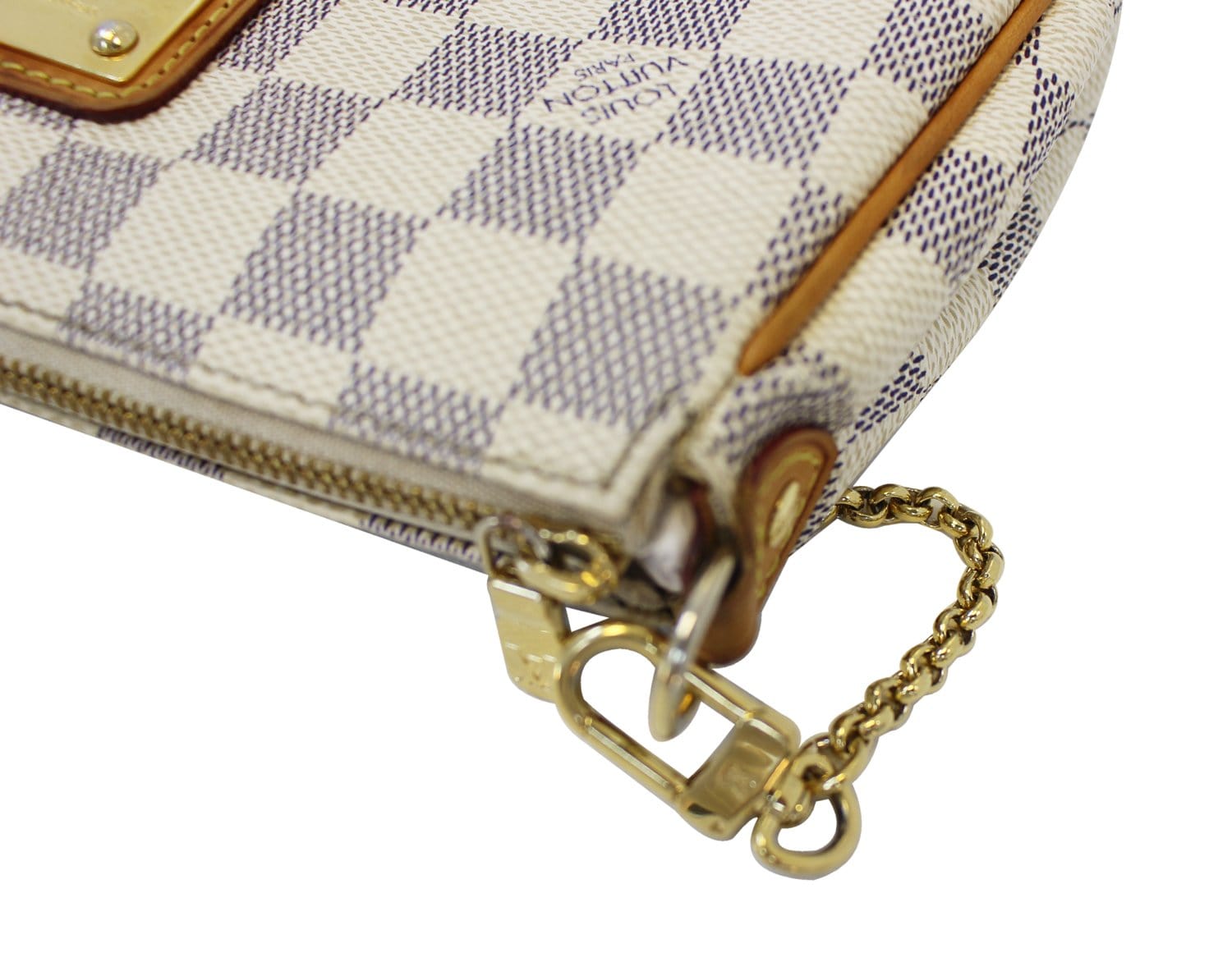 Louis Vuitton Damier Eva Clutch N55214 White - lushenticbags