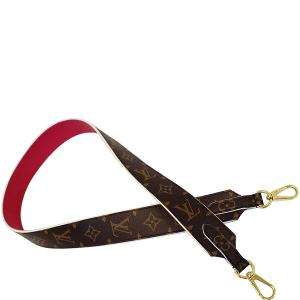 LOUIS VUITTON Monogram Bandouliere Shoulder Strap Pink