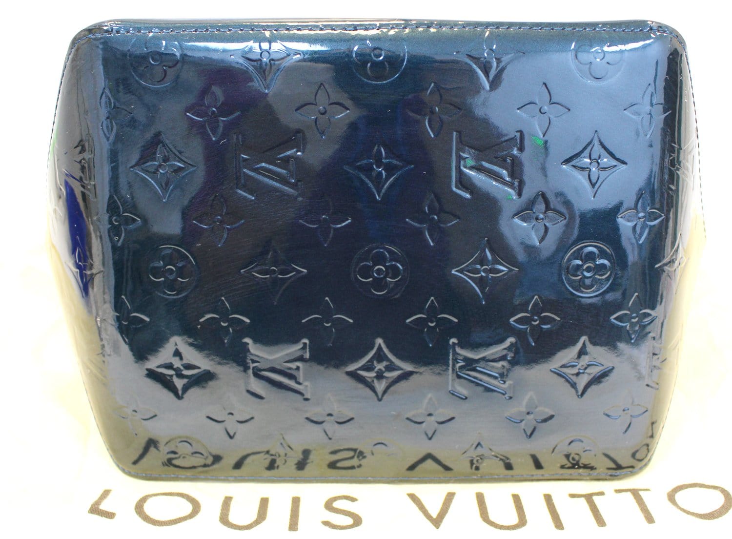 LOUIS VUITTON Monogram Vernis Bellevue PM Hand Bag Violet M93584