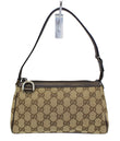 Gucci Beige/Ebony G Canvas Abbey D-Ring Pochette Bag