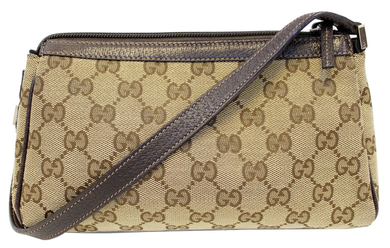 Gucci Abbey D Ring Pochette in Metallic Gold - SOLD