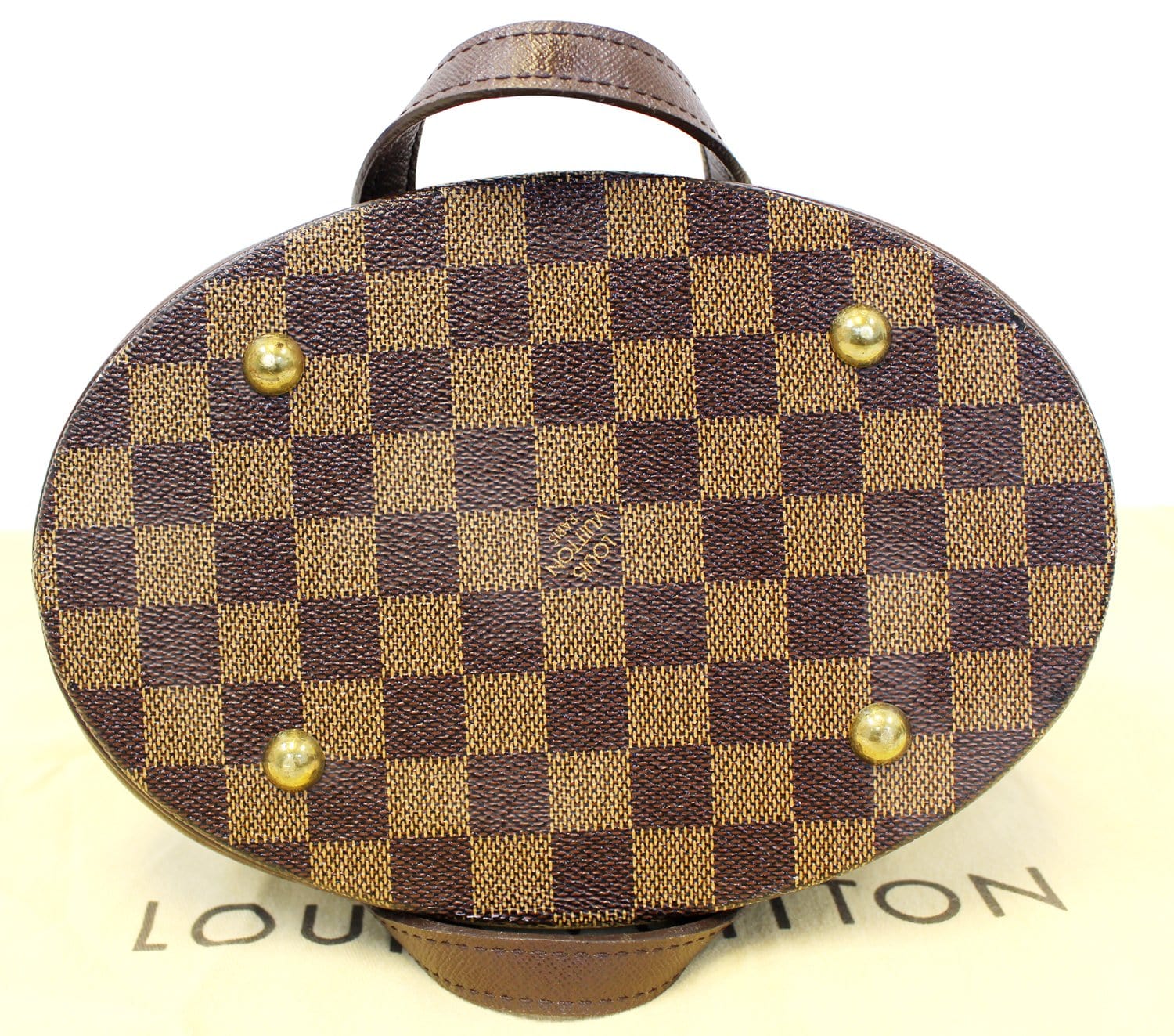 Louis Vuitton Damier Ebene Marais Bucket Bag. DC: AR0928. Made in France.  With dustbag ❤️