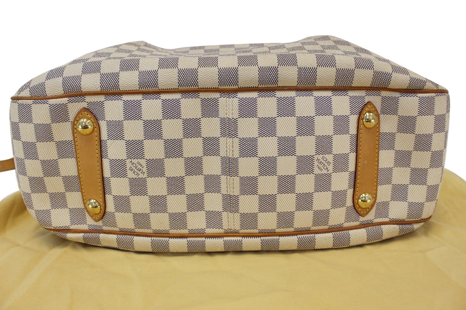 Replica Louis Vuitton N41111 Siracusa GM Shoulder Bag Damier Azur Canvas  For Sale