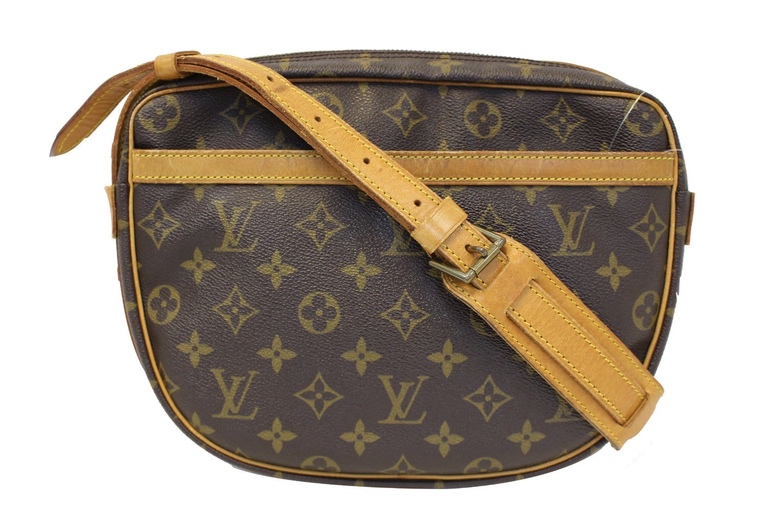 Louis Vuitton Vintage Monogram Canvas Jeune Fille MM Shoulder Bag (SHF –  LuxeDH