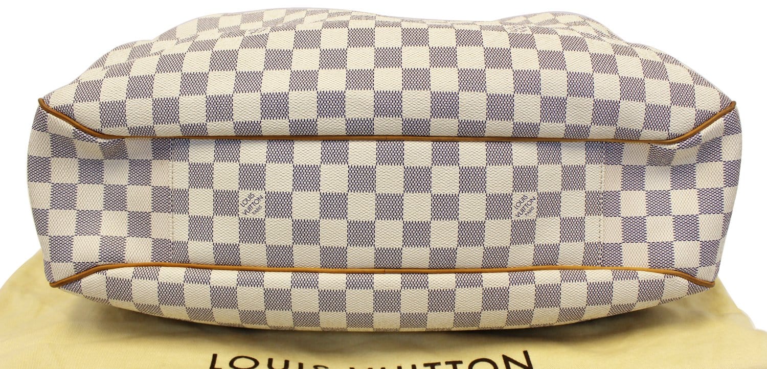 Louis Vuitton, Bags, Louis Vuitton Damier Azur Evora Mm Bag