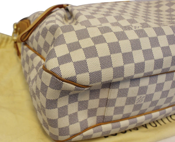 LOUIS VUITTON Evora MM Damier Azur Tote Shoulder Bag