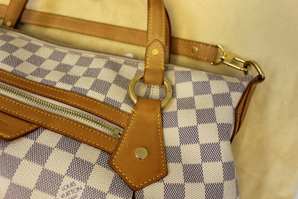 LOUIS VUITTON Evora MM Damier Azur Tote Shoulder Bag