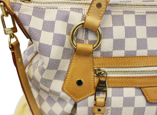 LOUIS VUITTON Evora MM Damier Azur Tote Shoulder Bag