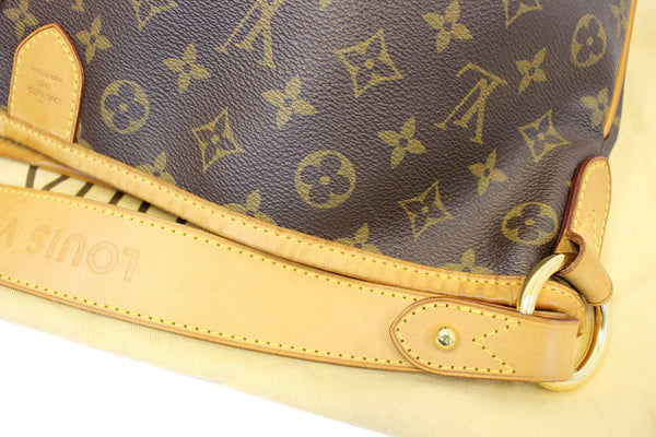 LOUIS VUITTON Delightful PM Monogram Canvas Shoulder Hobo Bag 